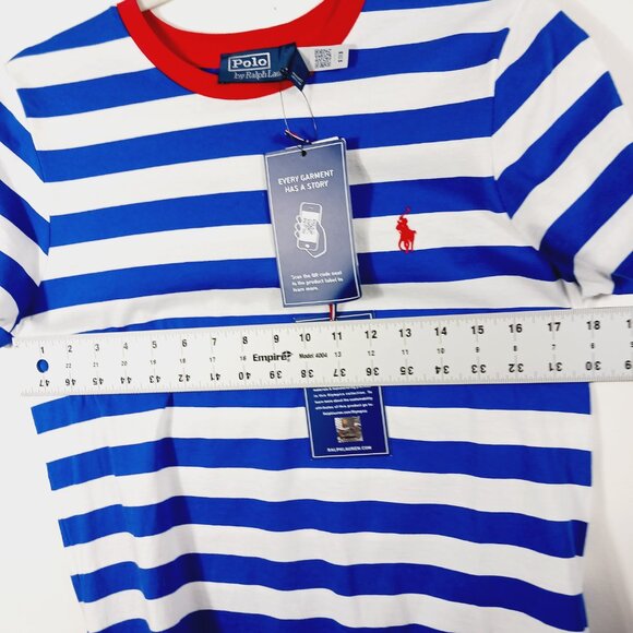 NWT Polo Ralph Lauren Team USA Summer Olympics Village Wear  Striped Tee Medium - Picture 12 of 16